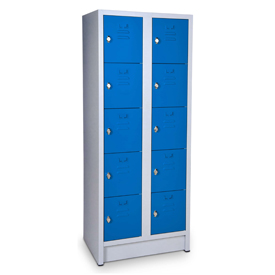 Viola Fächerschrank 5 übereinander, inkl. Lüftungsschlitzen